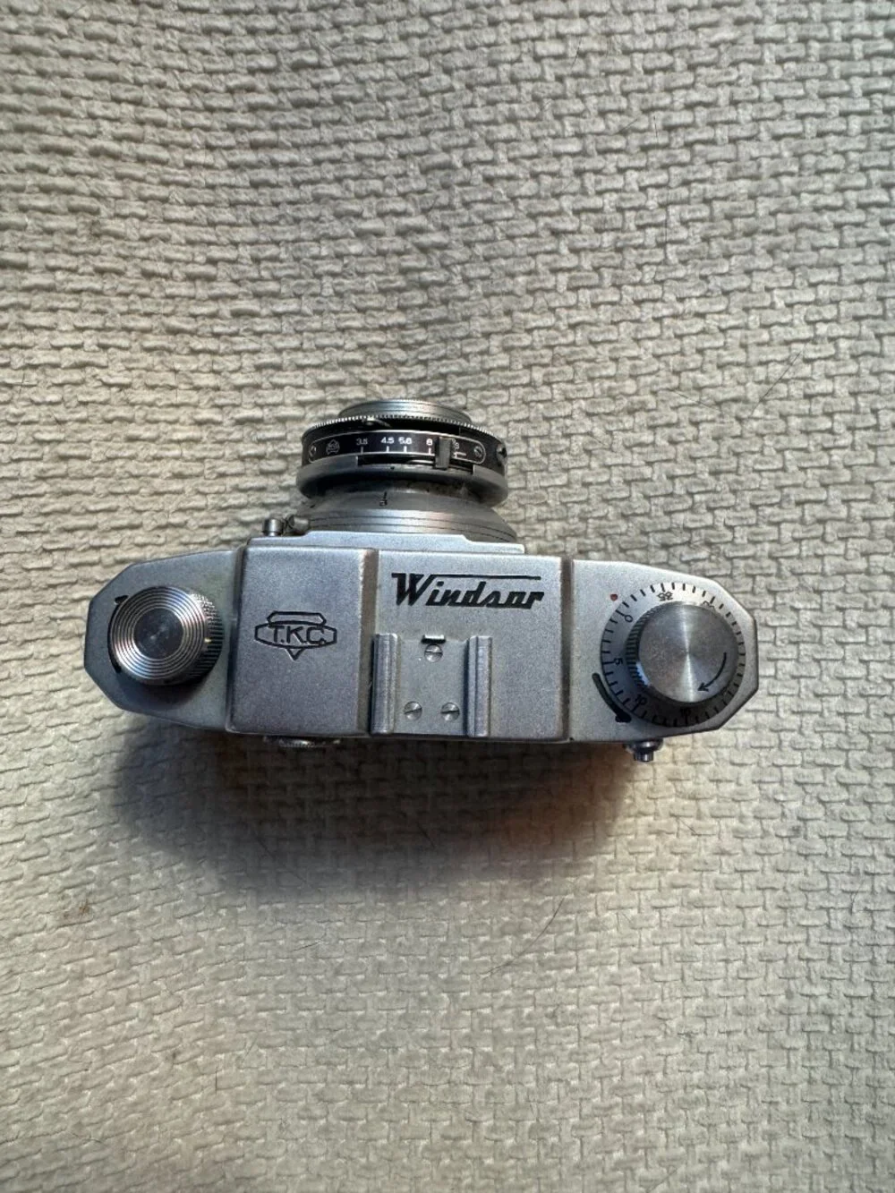 Vintage T.K.C. Windsor 35mm Rangefinder Film Camera